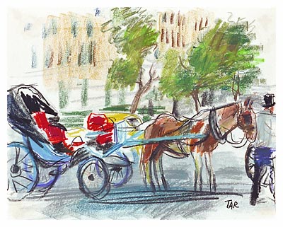 "The Horse Carriage" ©Laszlo Tar